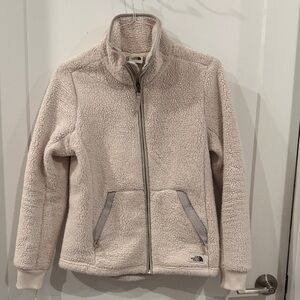 The North Face Campshire Full Zip Sherpa Teddy Jacket 
Size medium